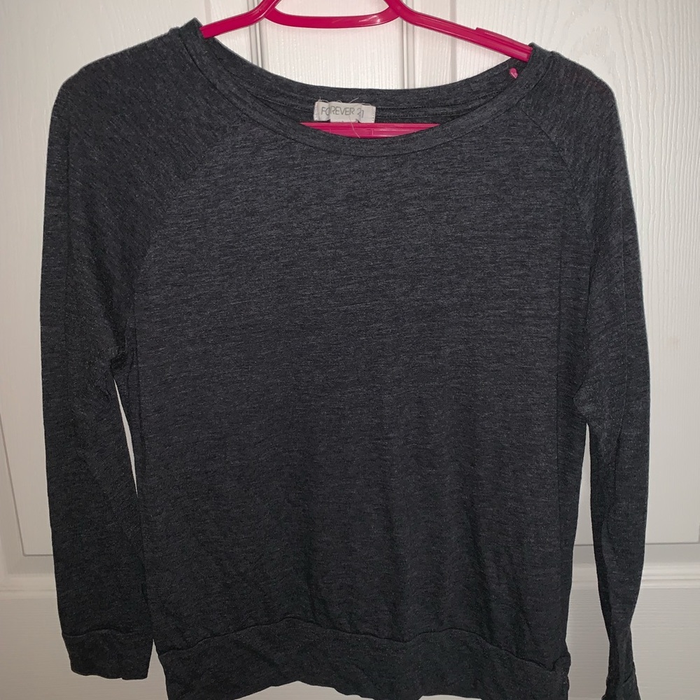 gray long sleeve forever 21